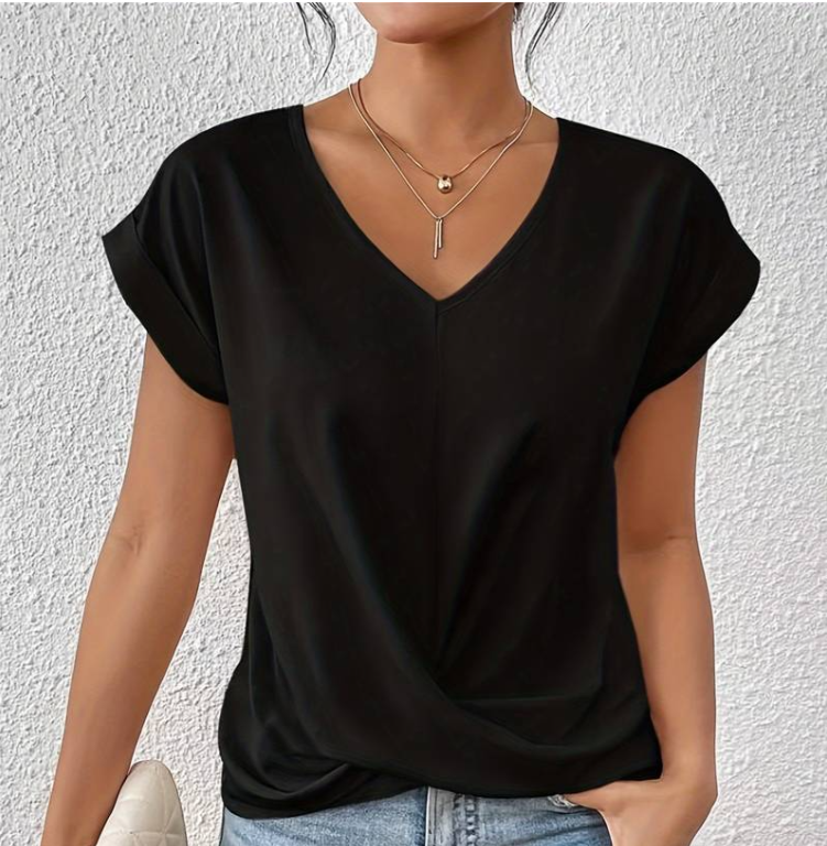 Claire - Elegante Dames V-Hals Shirt