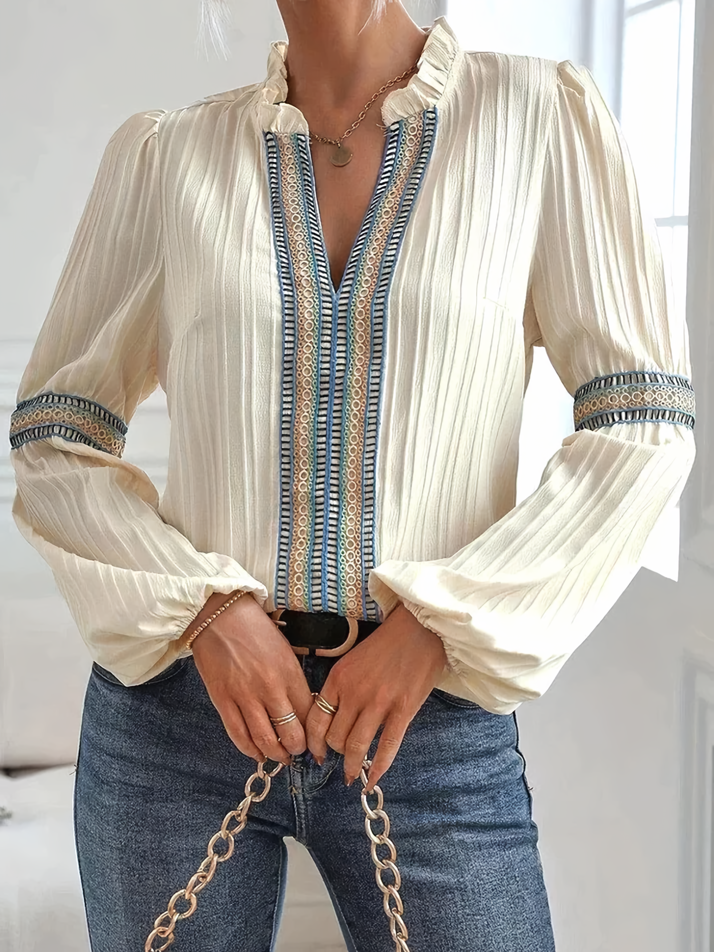 Daniela™ | Kantblouse