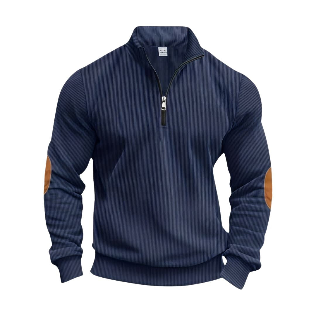 Federico® | Modieuze trui met halve rits