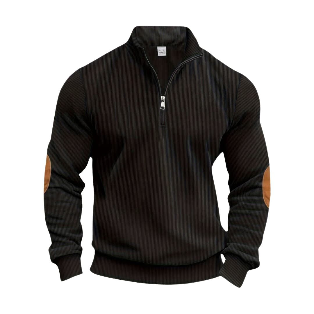 Federico® | Modieuze trui met halve rits