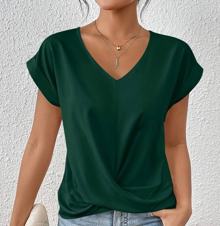 Claire - Elegante Dames V-Hals Shirt