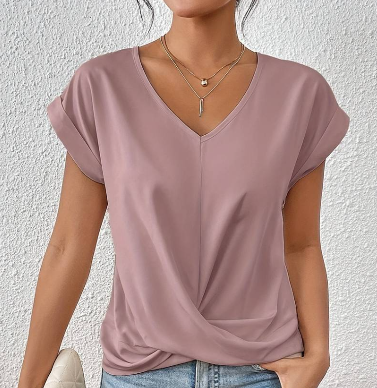 Claire - Elegante Dames V-Hals Shirt