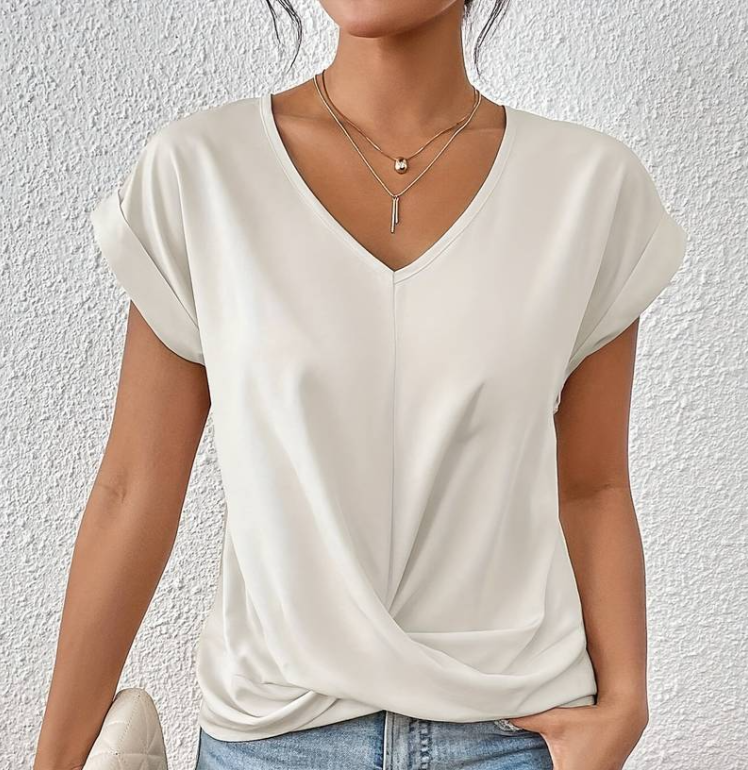 Claire - Elegante Dames V-Hals Shirt