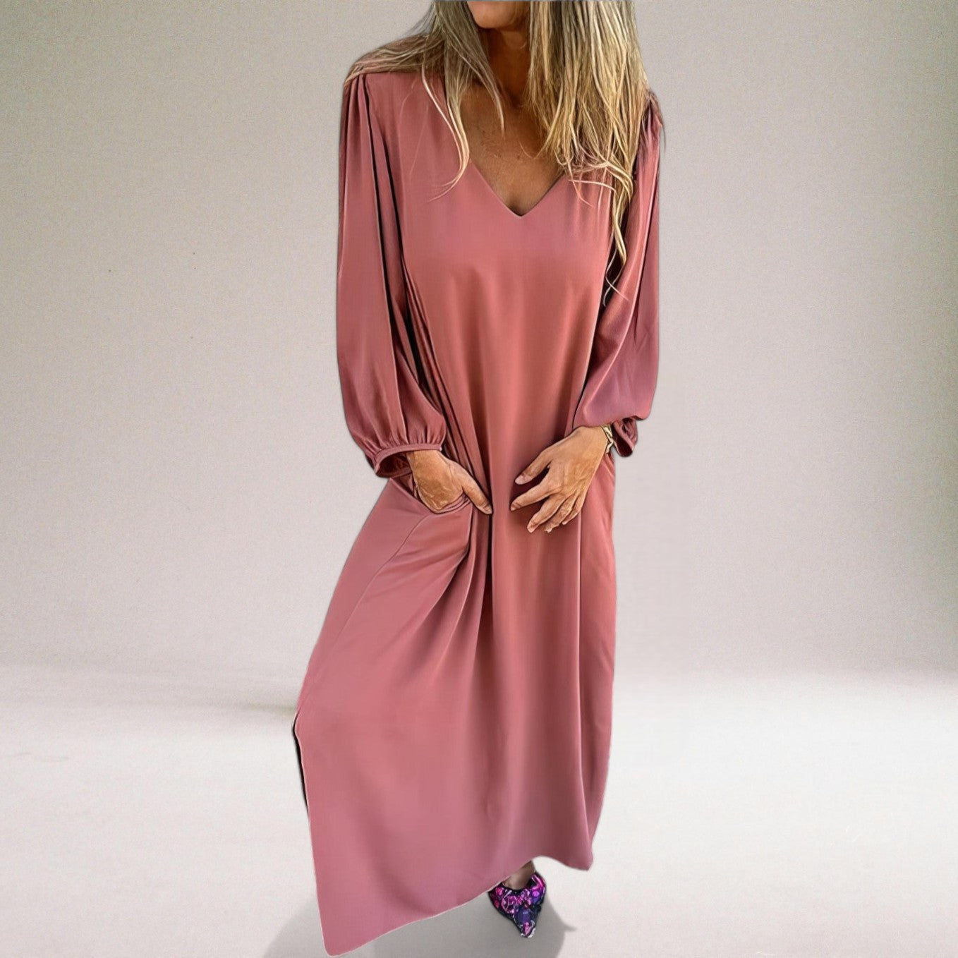 Ada – Elegante Boho Maxi Jurk