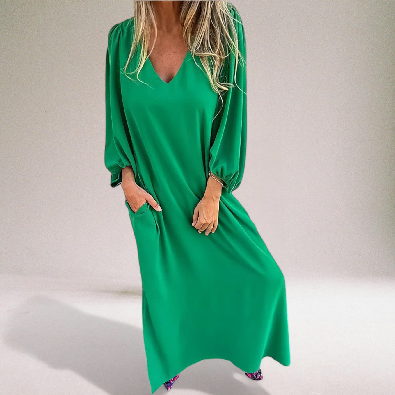 Ada – Elegante Boho Maxi Jurk